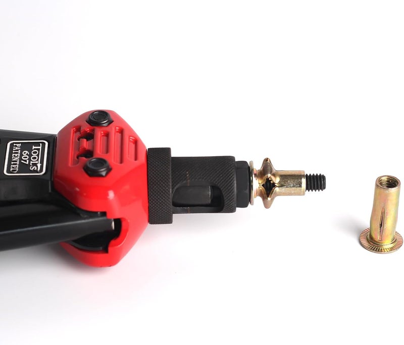 CORWIN Store 5/16-18 Extended Rivet Nut Gun Mandrels and Nosepiece Set, Specifically Designed for Installing Pre-bulbed Rivet Nuts and Similar Threaded Inserts Multi-Grip rivnut - Image 3